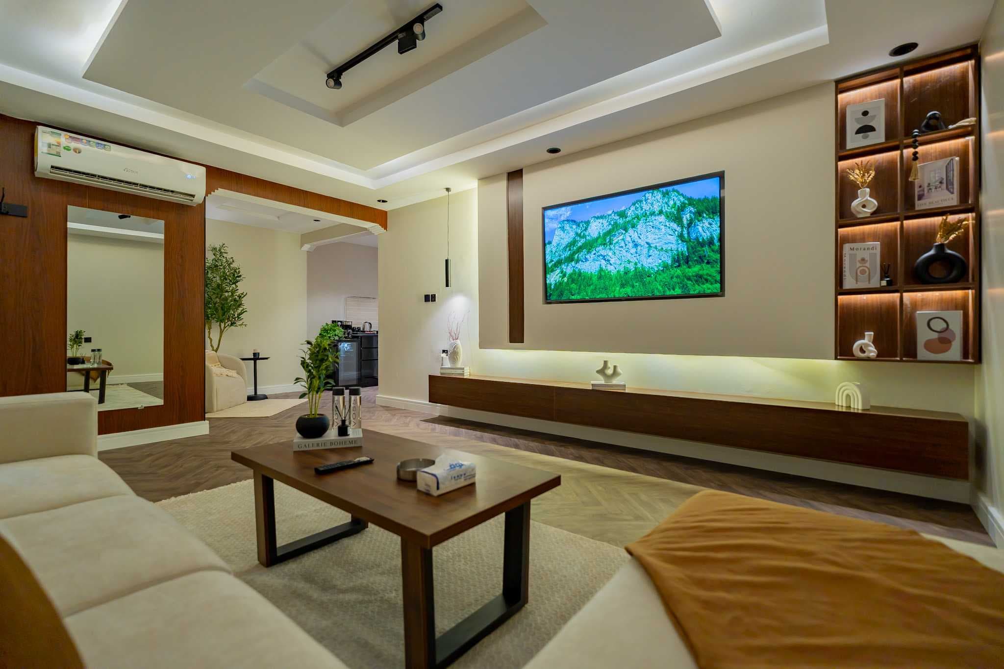 Modern 1BR • Qled tv • 5G Wifi