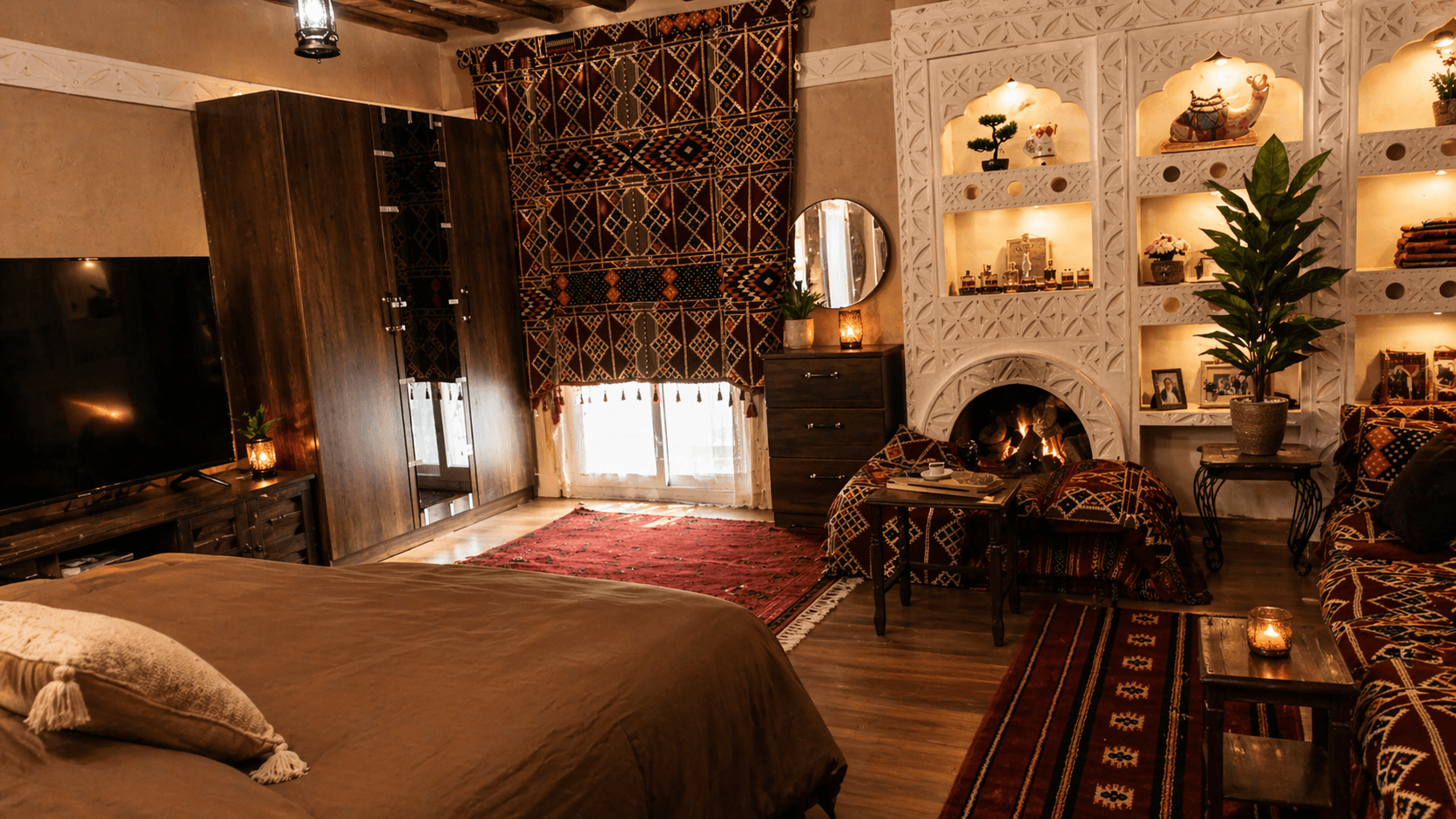 شقه تصميم شعبي رقم 6 حي ياسمين