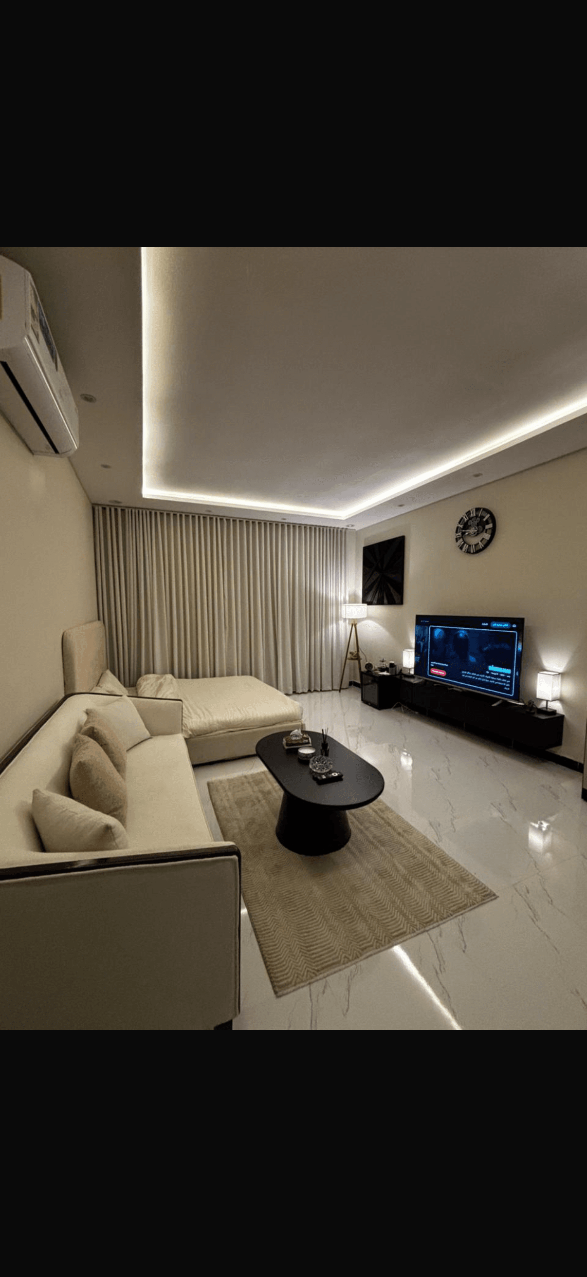 استديو بتصميم انيق ودخول ذاتي