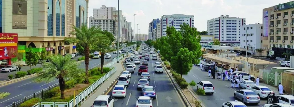 شوارع حي العزيزية الرياض