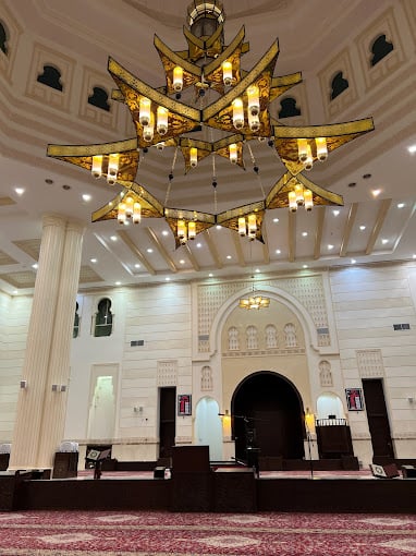 مسجد الملك عبداالله- حي الملقا الرياض