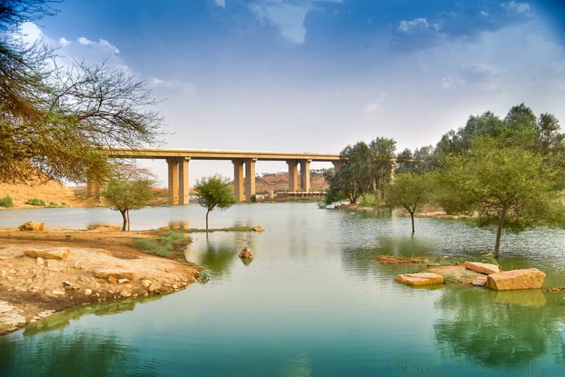 وادي حنيفة الرياض - معالم سياحية قريبة من حي النخيل الرياض