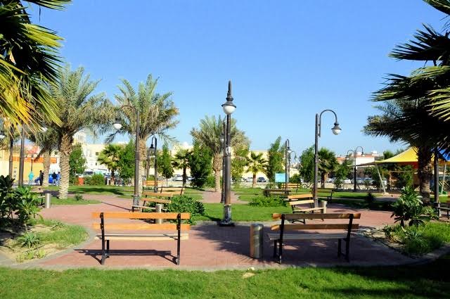 حديقة حي النخيل الرياض