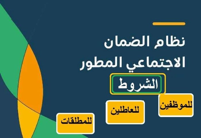 شروط الضمان الاجتماعي المطور 1447: دليلك الكامل للفئات المستفيدة شروط الضمان الاجتماعي المطور حسب الفئة