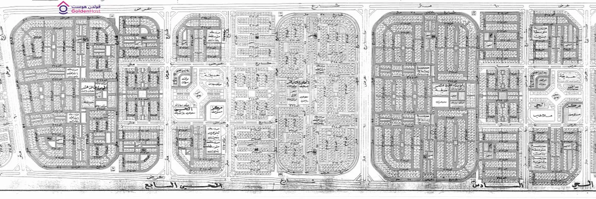 مخطط الحي السادس والسابع ضاحية الملك فهد