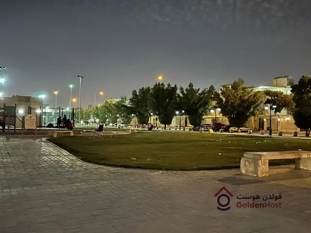 حديقة ساحة البلدية في حي المونسية – الرياض