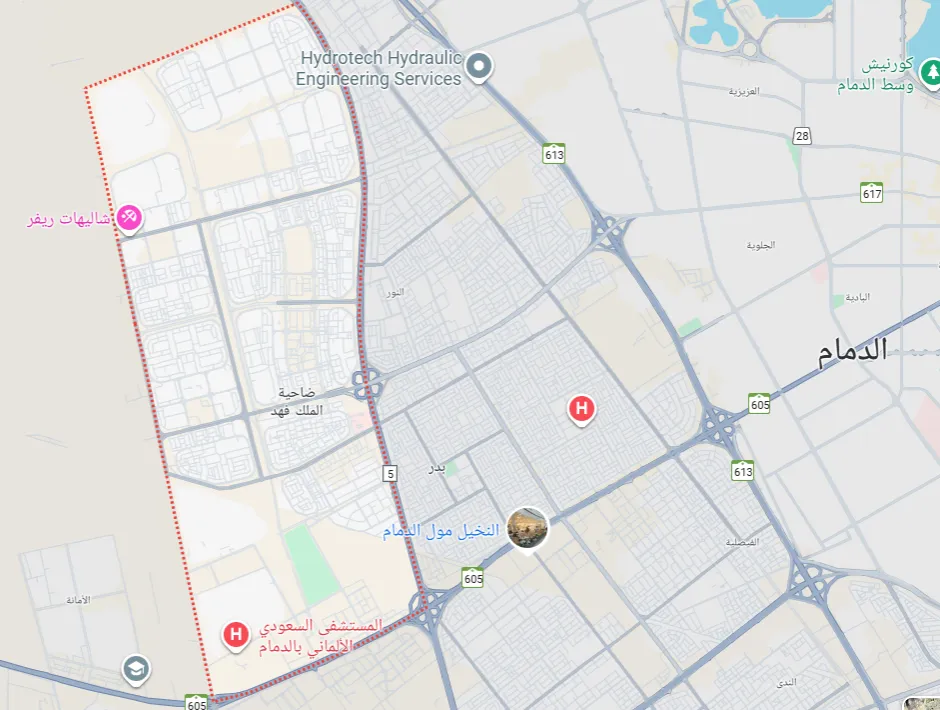 حي ضاحية الملك فهد بالدمام