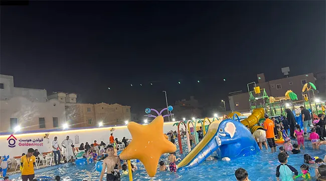ملاهي حديقة المرح حي الحمدانية